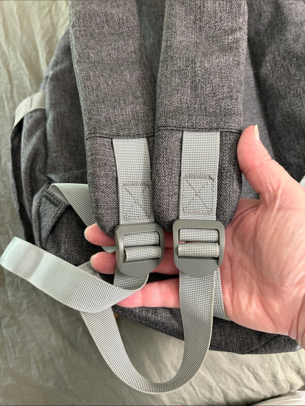 Ruvalino Large Diaper Bag Backpack, Multifunction Baby Changing Travel Bag.